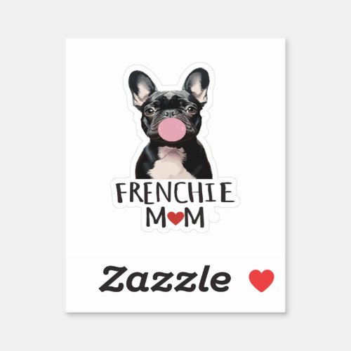Cute French bulldog Sticker