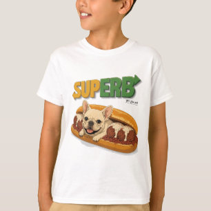 Cute French Bulldog SUPERB Kids T-Shirt – Funny Me