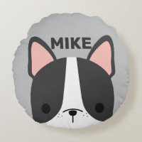 Cute French Bulldog with Personalized Name