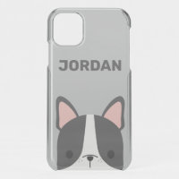 Cute French Bulldog with Personalized Name
