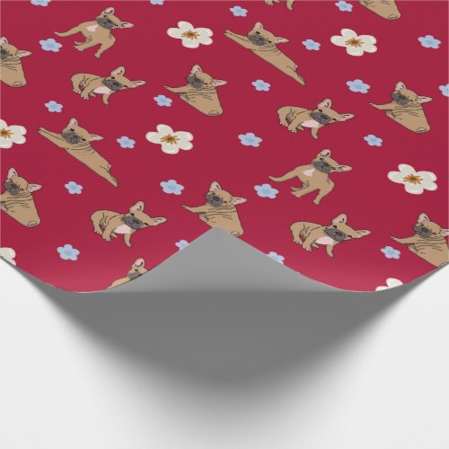 Cute French Bulldog Wrapping Paper