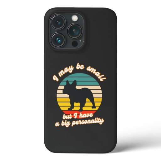 Cute French Bulldogs Design   iPhone 13 Pro Case