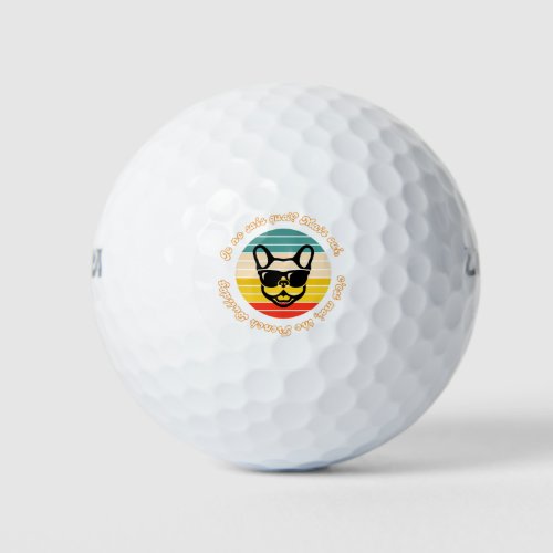 Cute French Bulldogs Design Golf Balls