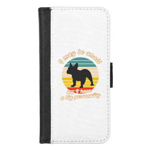 Cute French Bulldogs Design    iPhone 8/7 Wallet Case