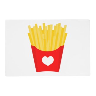 Cute French Fries Placemat