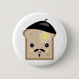 cute french toast button