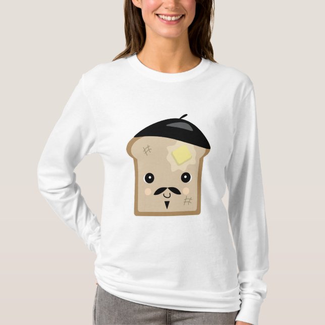 cute french toast T-Shirt (Front)