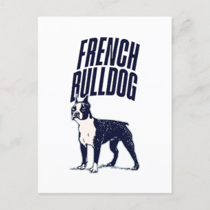 Cute Frenchie French Bulldog Pet Breed Lover  Postcard