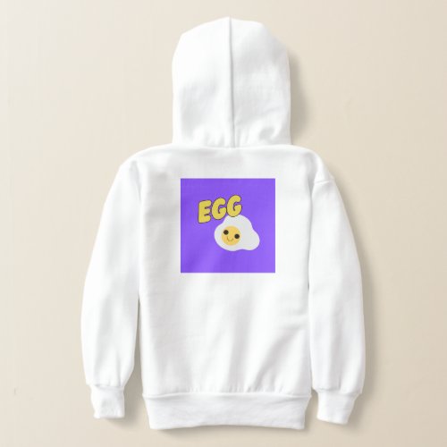 Cute fried egg making everyone benhappy and smile hoodie
