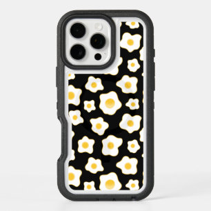 Cute Fried Eggs Flower Pattern iPhone 16 Pro Max Case