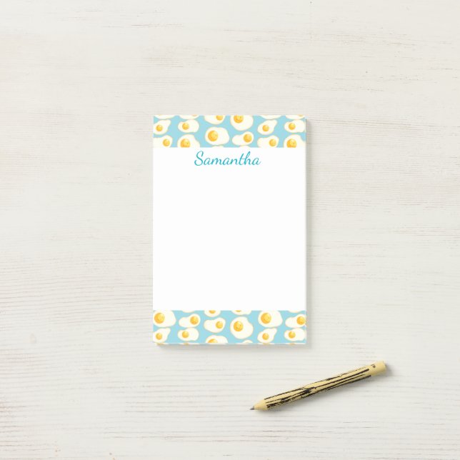 Cute Fried eggs Post-it Notes (On Desk)