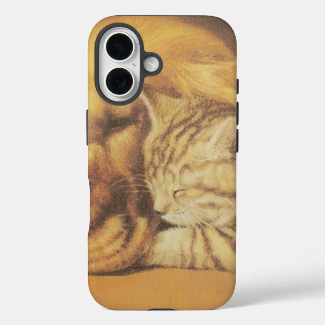 Cute Friendly Cat & Dog Hakuna Matata Gift Relatio Case-Mate iPhone Case (Back)