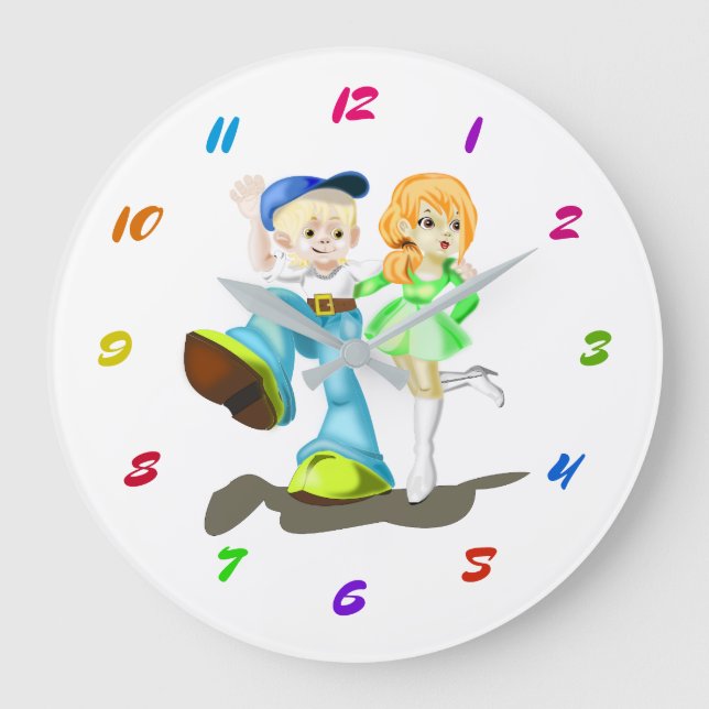 Cute Friends Clock (Front)