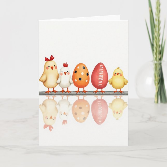 Cute Friends Happy Day Card (Front)