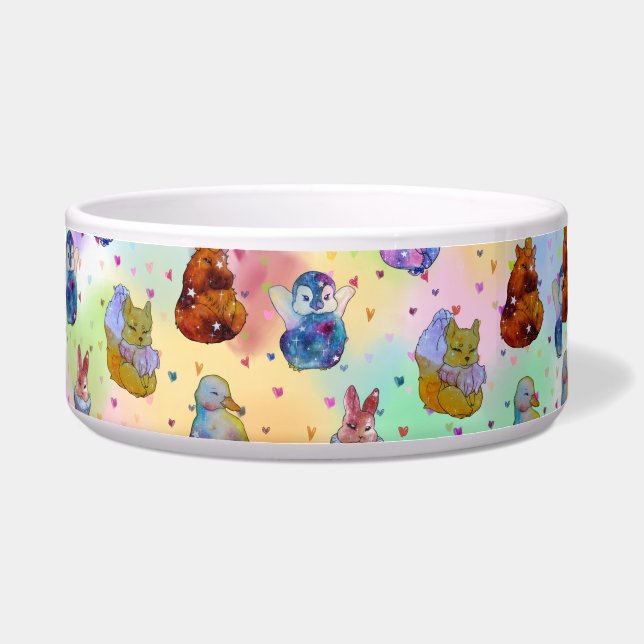Cute friends of Animals Mug Bowl (Front)
