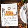 Cute Friendsgiving Thanksgiving Dinner Invitation