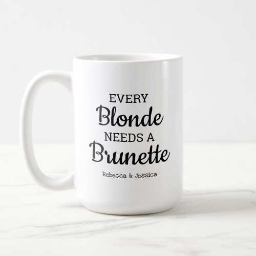 Cute Friendship Photo  Name Bestfriends Coffee Mug