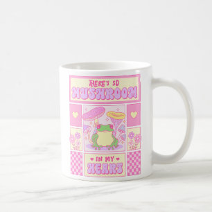 Cute Frog and Mushroom - Funny Romantic Coffee Mug