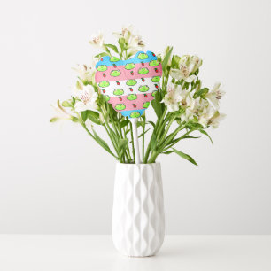 Cute Frog and Strawberry Cottage Balloon