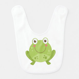 Cute Frog Bib