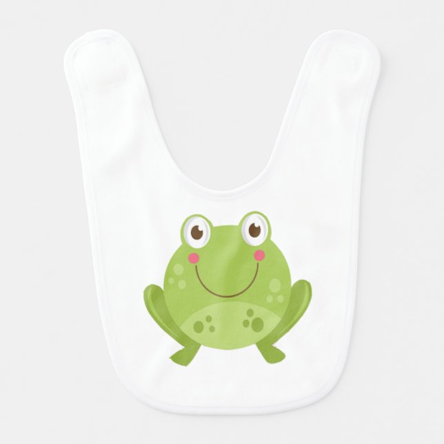 Cute Frog Bib (Front)