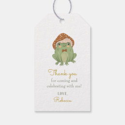 Cute Frog Birthday  Gift Tags