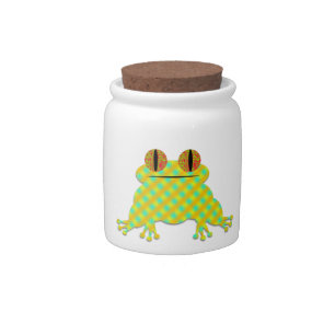 Cute Frog Candy Jar