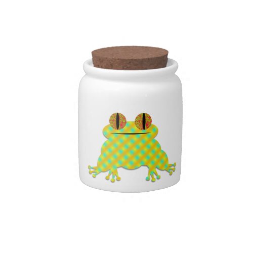 Cute Frog Candy Jar