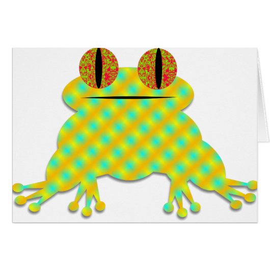 Cute Frog Cards (Front Horizontal)