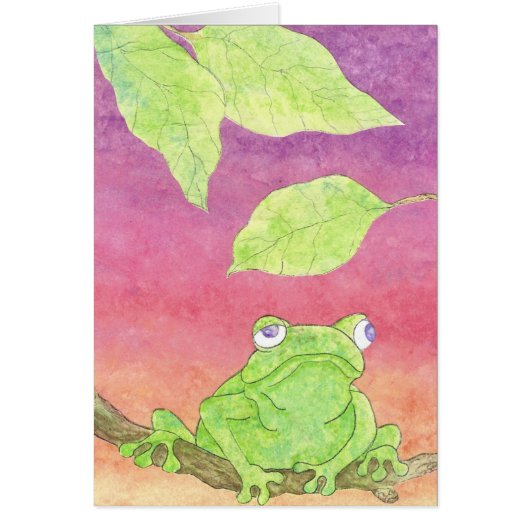 cute frog cards (Front)