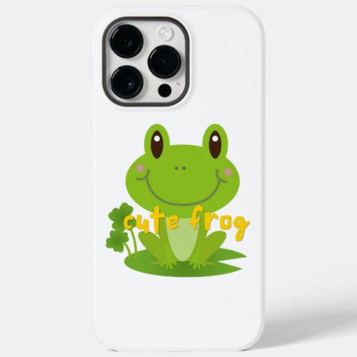 Cute frog Case_Mate iPhone 14 pro max case