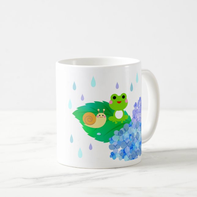 Cute Frog Coffee Mug (Front Right)