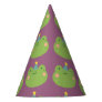 Cute Frog colorful Party Hat