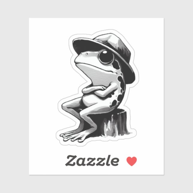 cute frog,crazy frog sticker (Sheet)