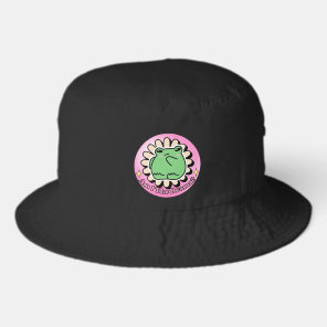Cute Frog Drama Quote Funny Bucket Hat