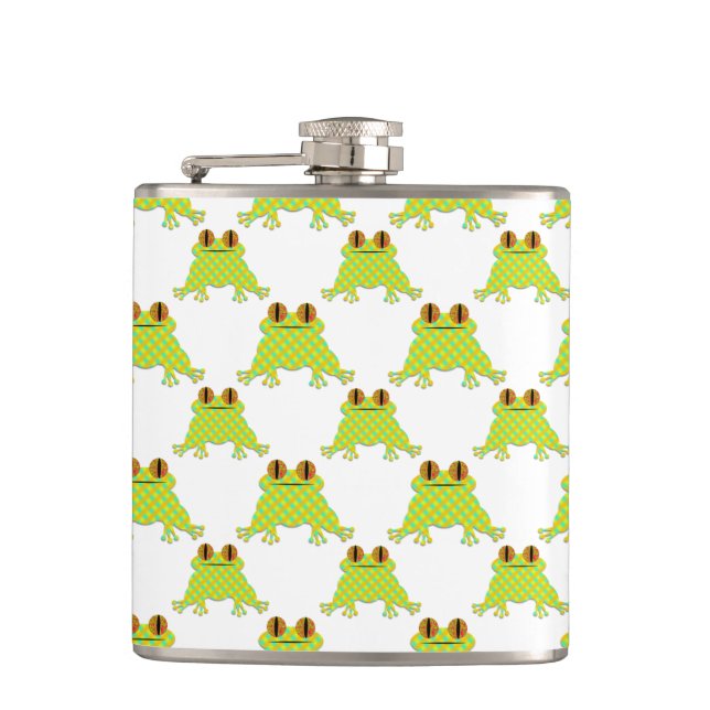 Cute Frog Flask (Front)