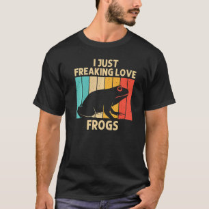 Cute Frog For Men Women Frog Toad Animal Tadpole T-Shirt