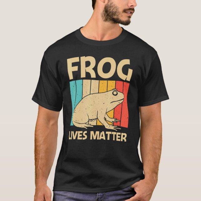 Cute Frog For Men Women Toad Catcher Pet Animal  T-Shirt (Front)