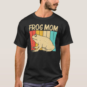 Cute Frog For Mom Women Toad Catcher Pet Animal T-Shirt