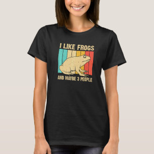 Cute Frog For Toad Men Women Amphibian Animals T-Shirt