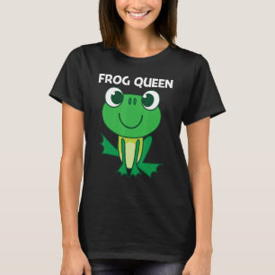 Cute Frog For Women Mom Forest Zoo Pet Animal Catc T-Shirt