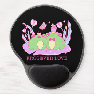 Cute Frog - Frogever Love Gel Mouse Pad
