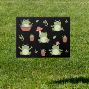 Cute Frog Funny Animal Lover Gift For Frog Lover Sign