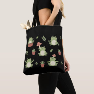 Cute Frog Funny Animal Lover Gift For Frog Lover Tote Bag