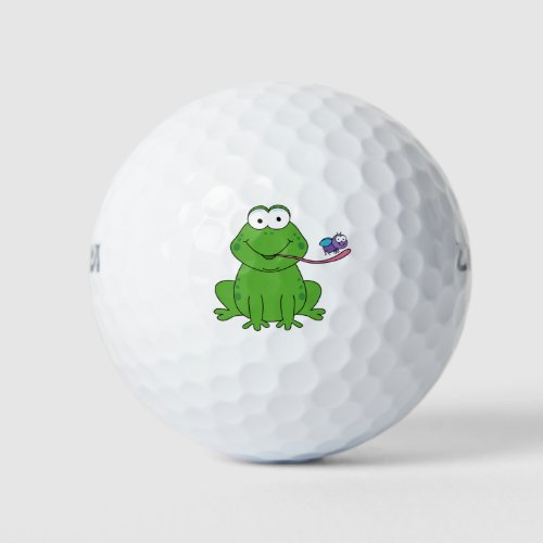 Cute Frog Golf Balls