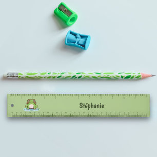 Cute Frog Green Ruler