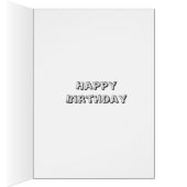 Cute frog illustration birthday (Inside (Right))