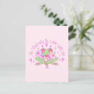 Cute Frog - I'm Totally In Love With You Postcard