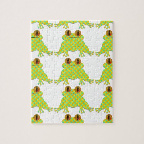 Cute Frog Jigsaw Puzzle