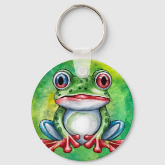 Cute Frog Keychain